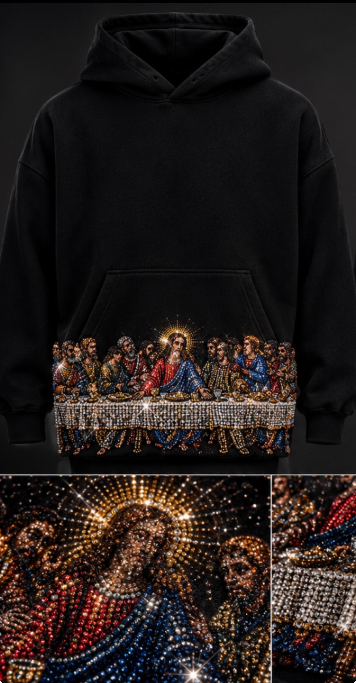 Last supper hoodie