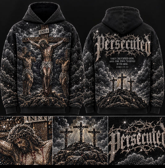 Crucified hoodie